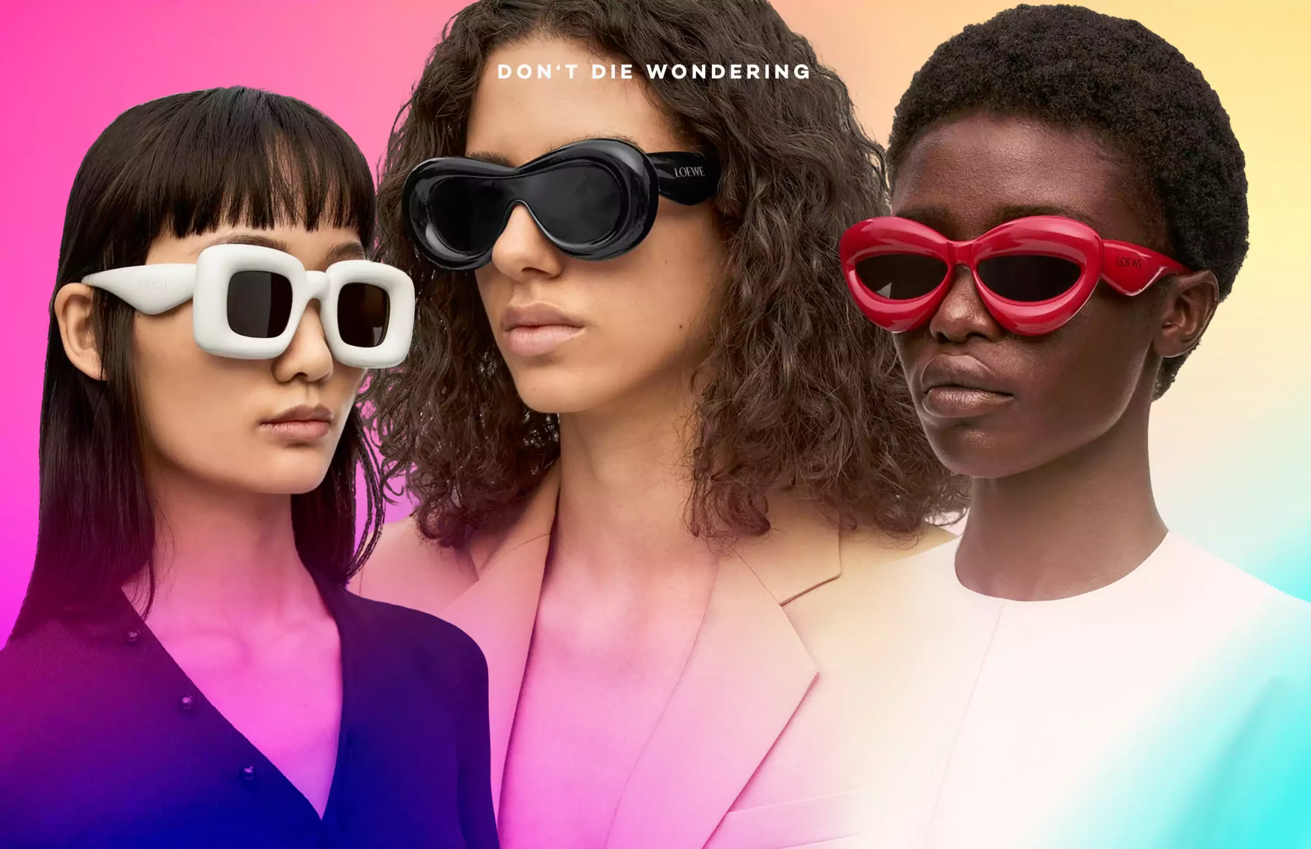 LOEWE Debuts Inflatable Eyewear