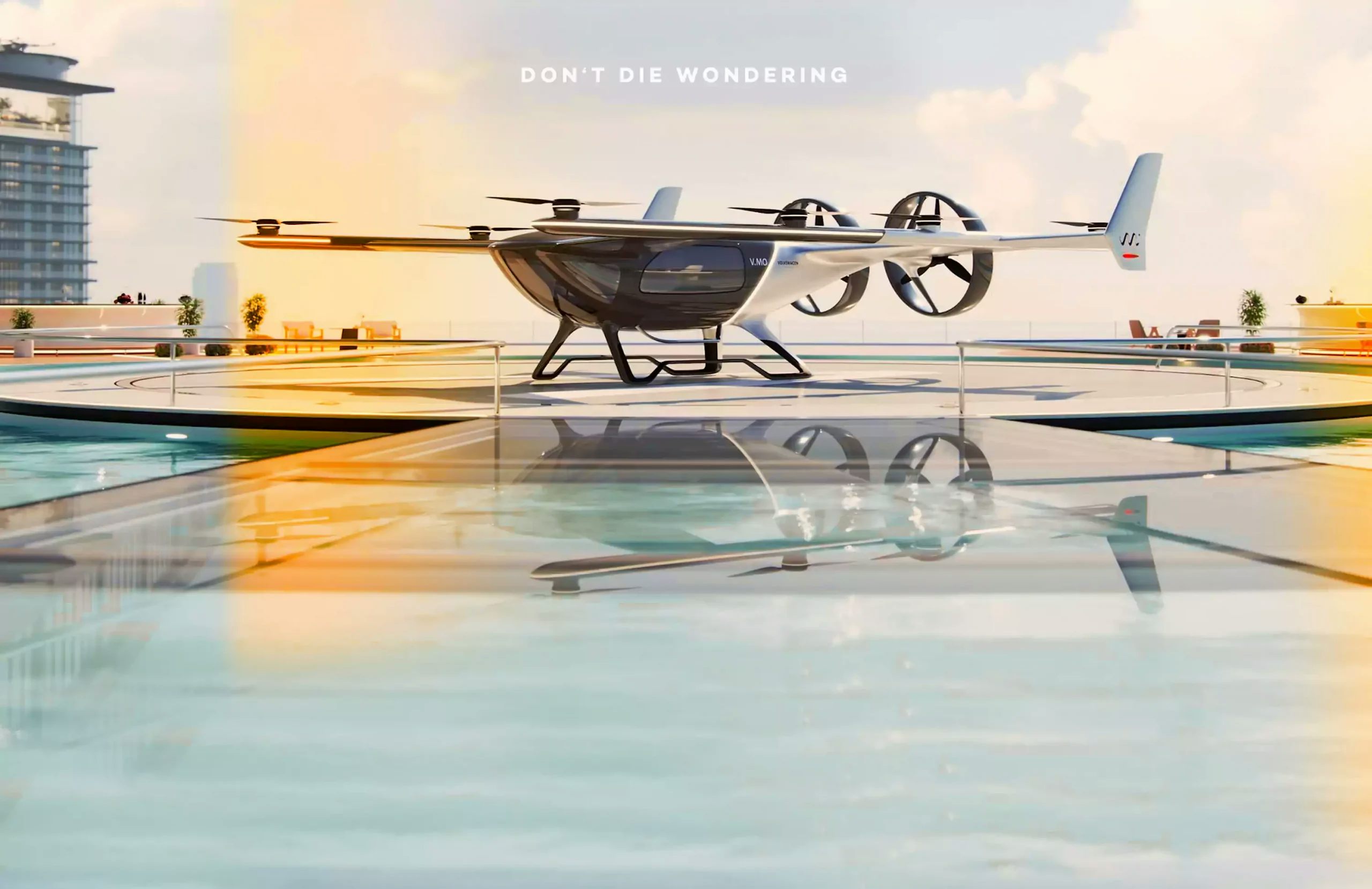 Welcome To The Future  – Meet Volkswagen’s New Flying Taxi