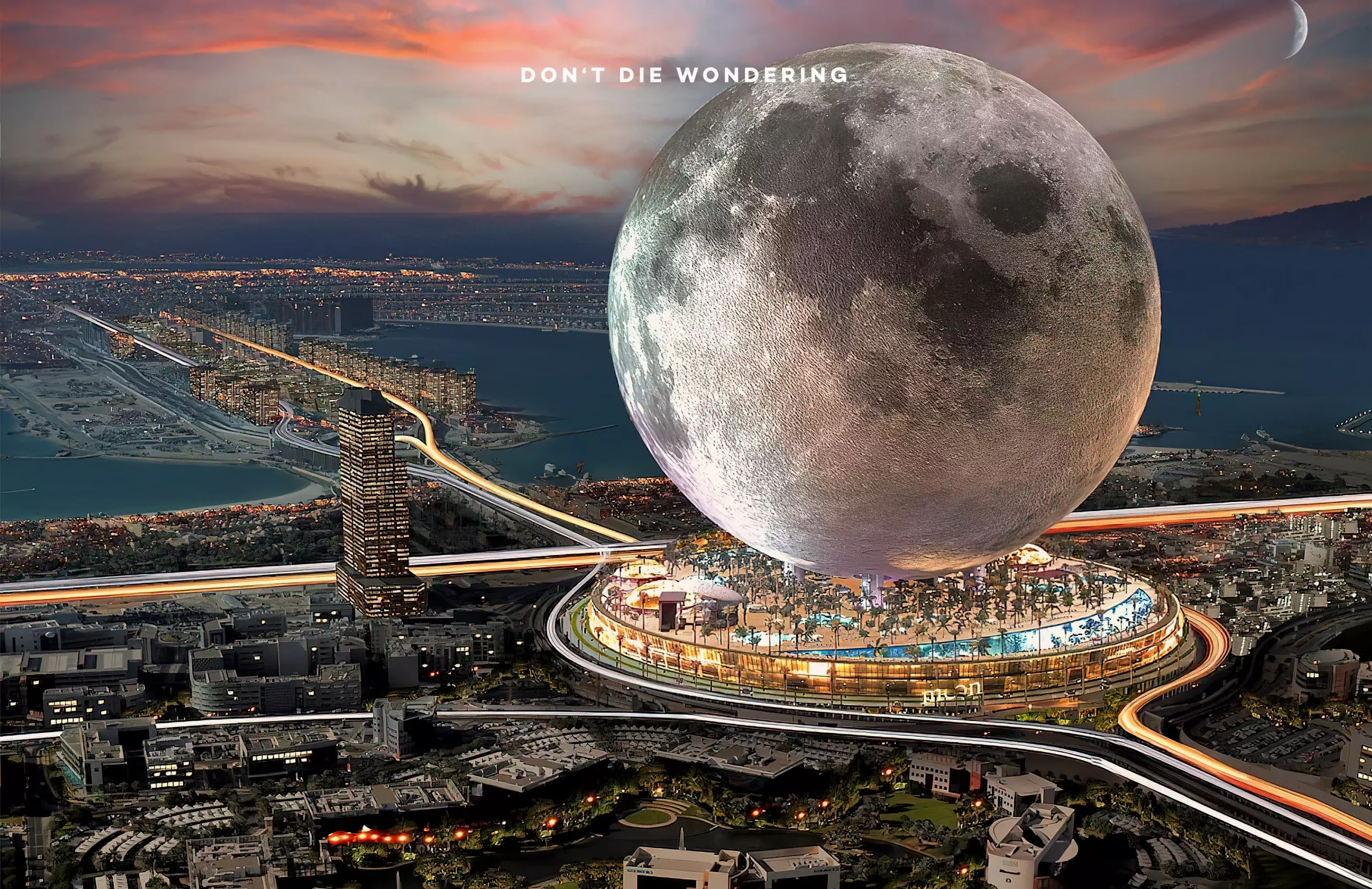 No Need for Spaceships; A Moon-Shaped Resort May Be On Its Way
