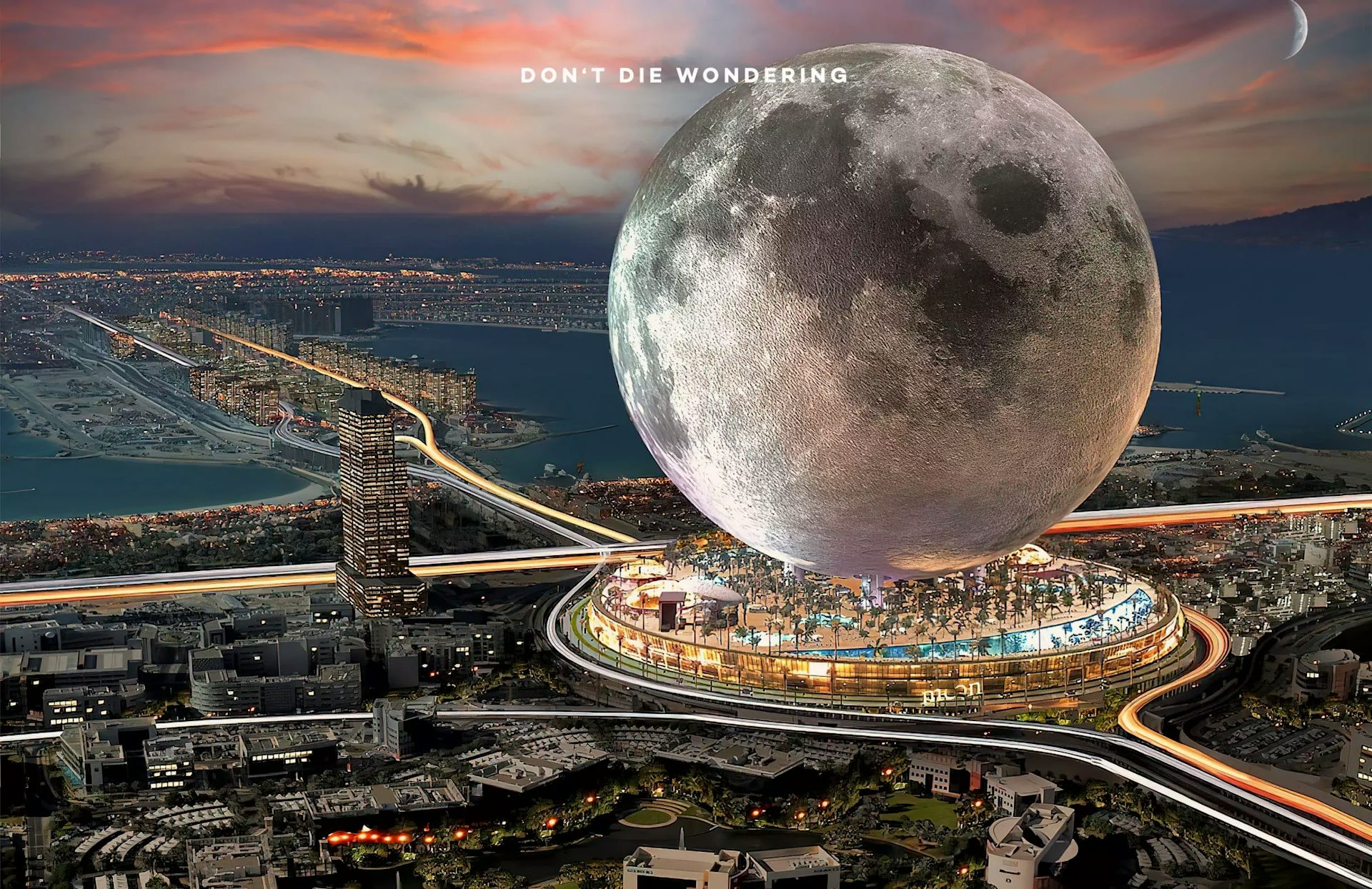 No Need for Spaceships; A Moon-Shaped Resort May Be On Its Way