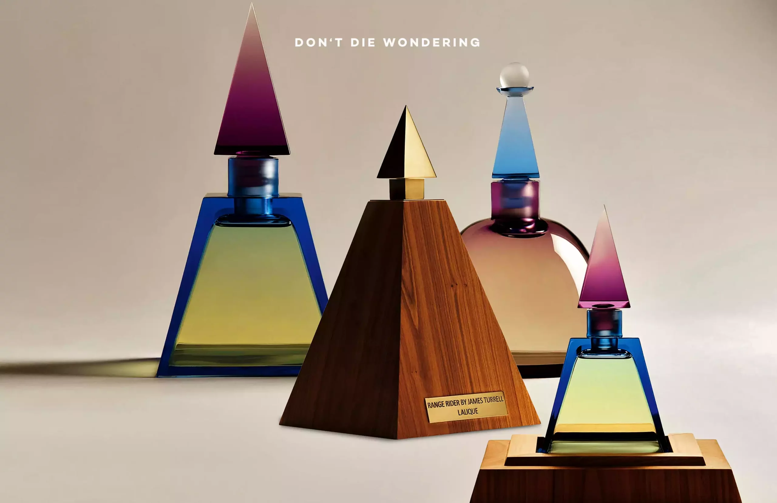 James Turrell is Back, This time Designing Perfume Bottles James Turrell is Back, This time Designing Perfume Bottles