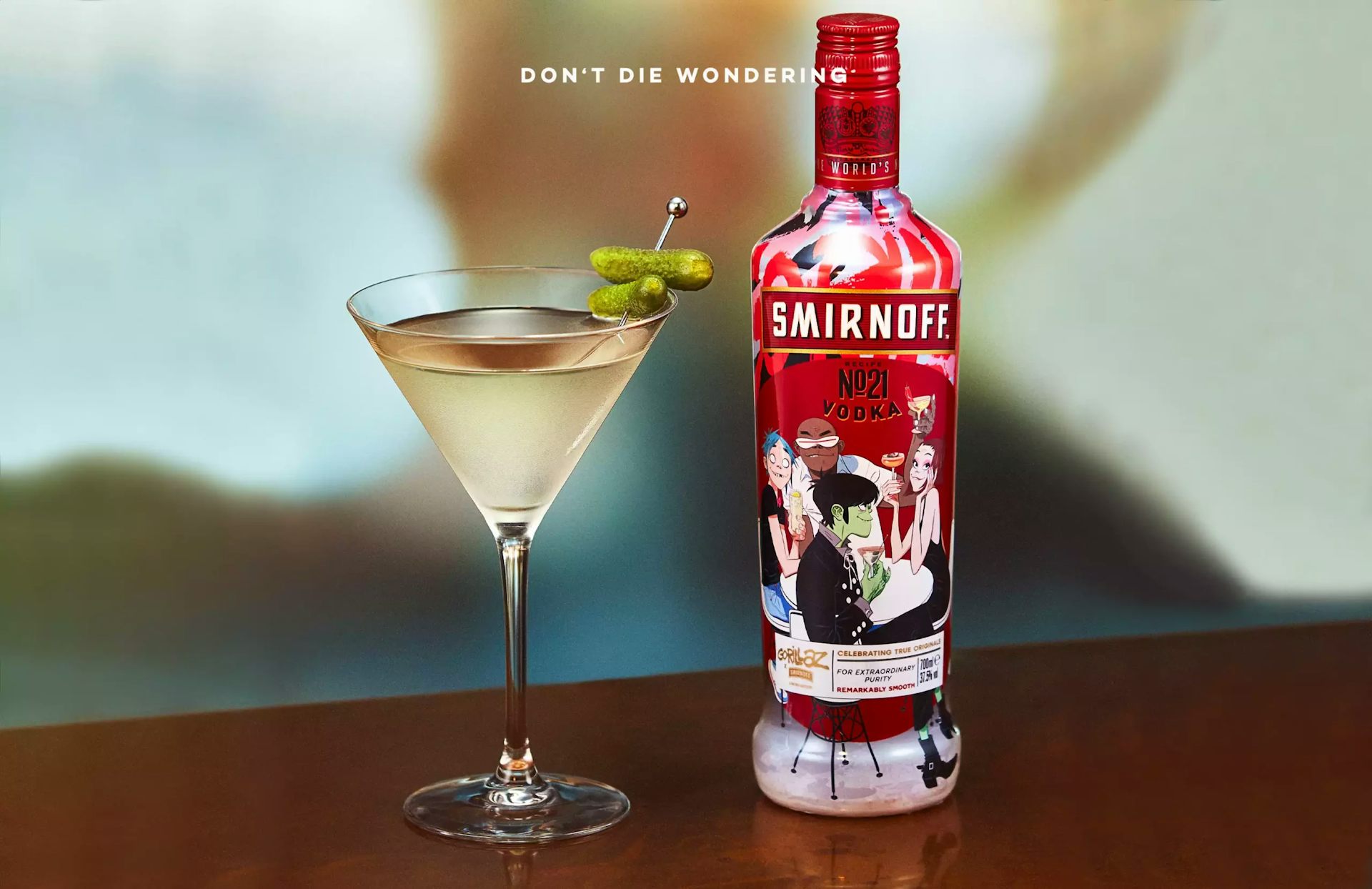 Smirnoff x Gorillaz is Back With a Cocktail Making Live Masterclass