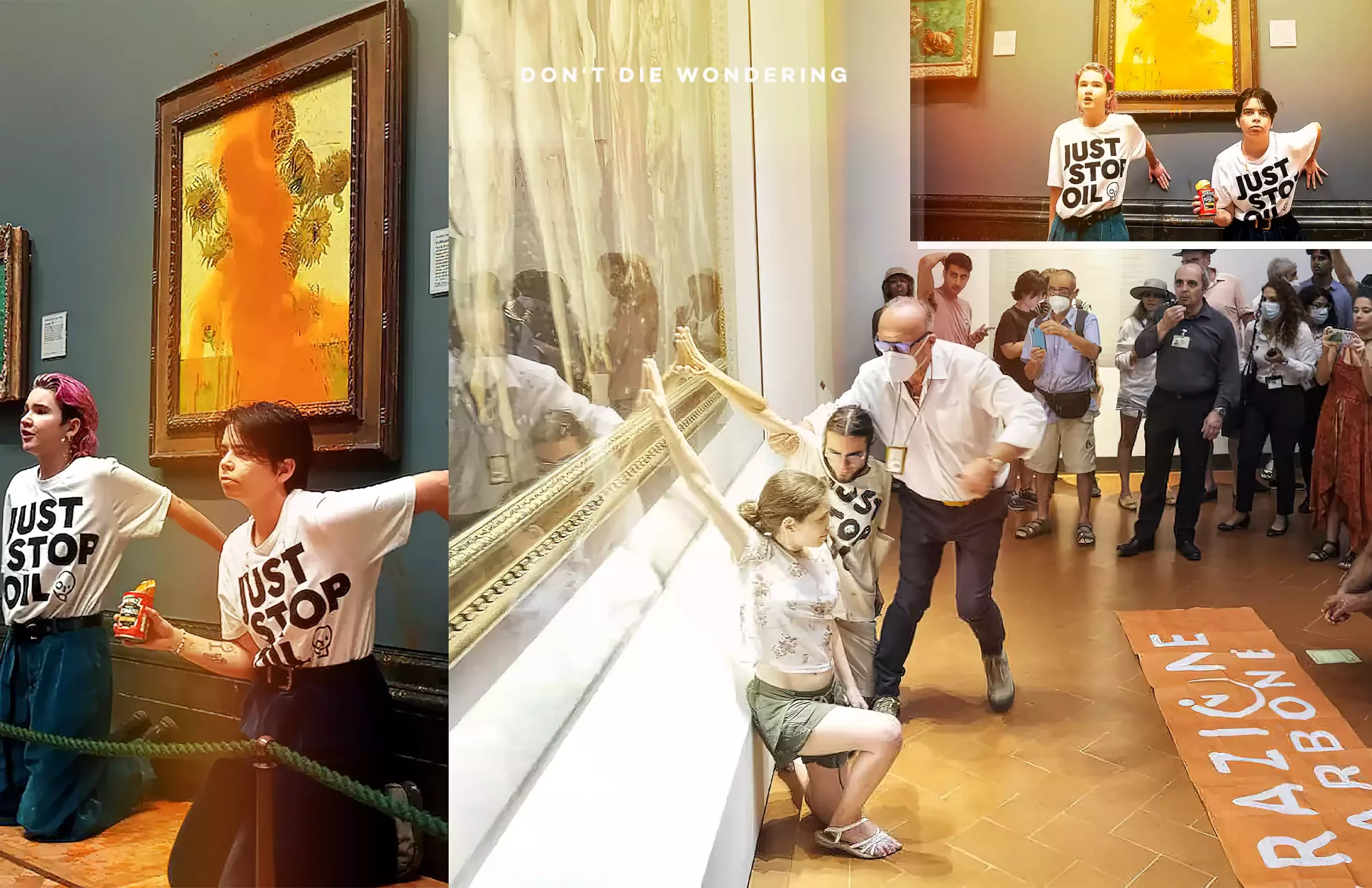 Climate Activists Are Still Throwing Things At Art