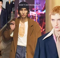 Prada, D&G and Gucci at Milan FW | Menswear Fall 2023