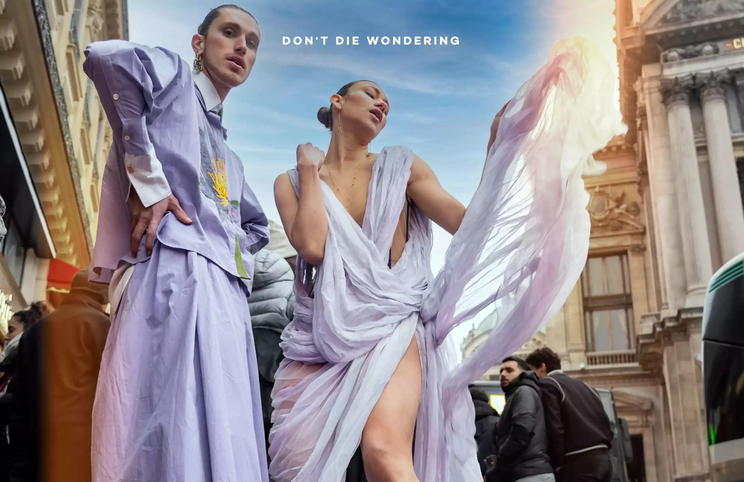 Street Style at the Viktor & Rolf Haute Couture Runway in Paris