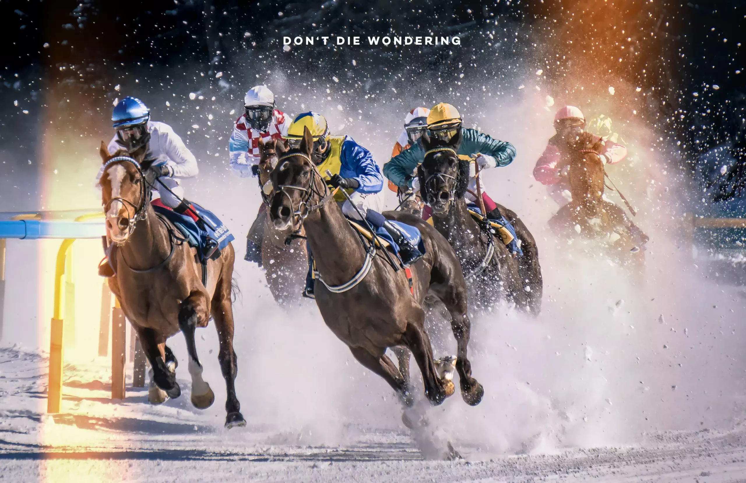 White Turf in St. Moritz – The Rich go Horse Racing in the Snow