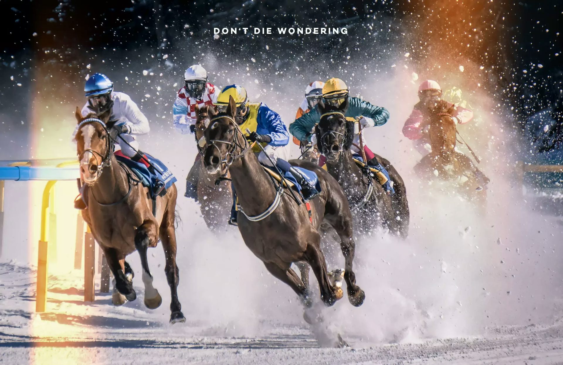 White Turf in St. Moritz – The Rich go Horse Racing in the Snow