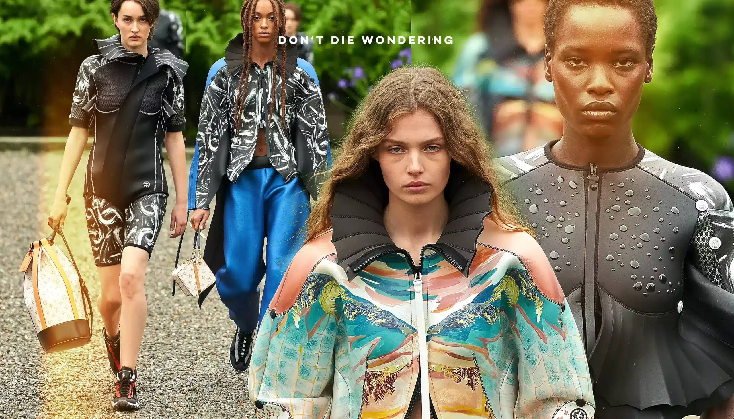 Ghesquière’s Mermaids at the Cruise 2024 Runway for Louis Vuitton