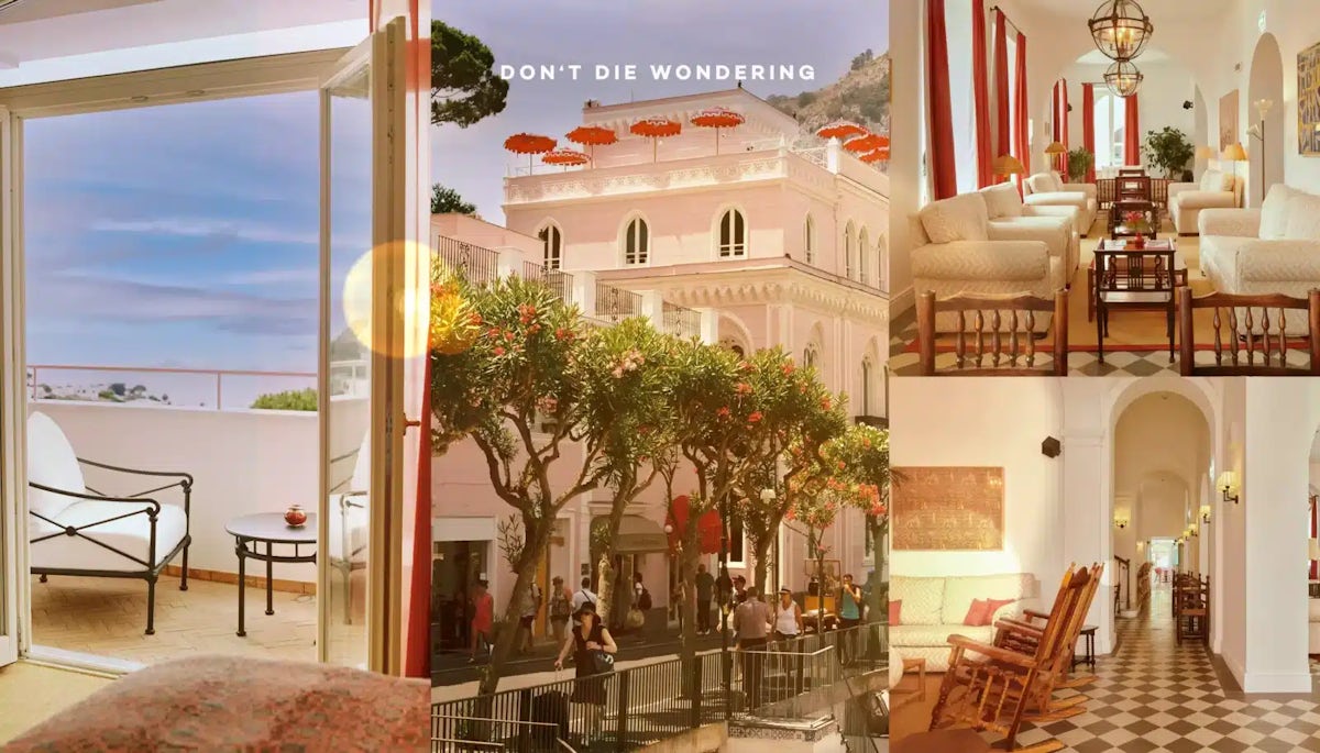 Il Capri Hotel: A Pink Palazzo Oasis in the Heart of Capri