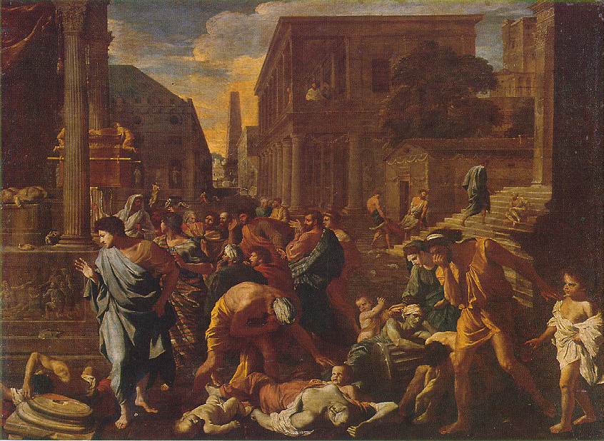 Poussin painted The Plague of Ashdod in 1630-31