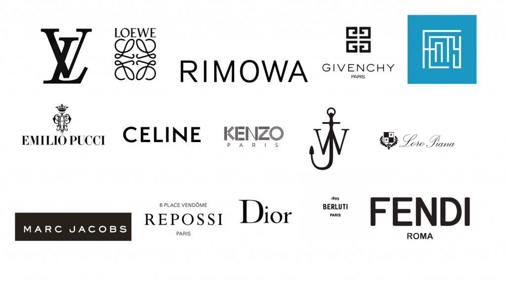 Just some of the LVMH portfolio brands