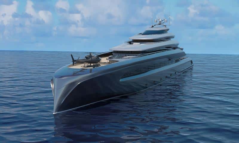 A mega yacht is always a good idea
