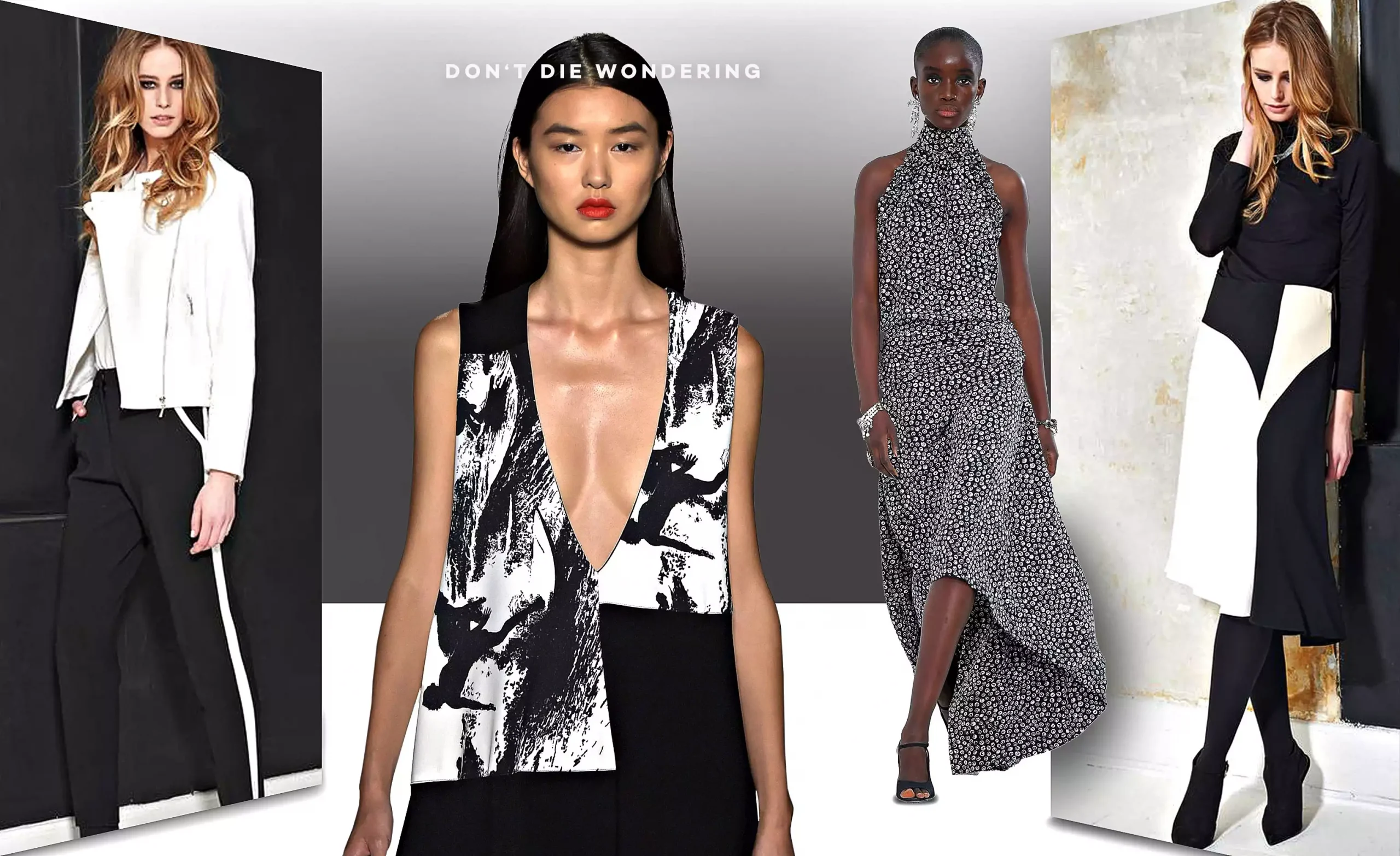 It’s There In Black & White: Monochrome Is Back For Summer 2021!