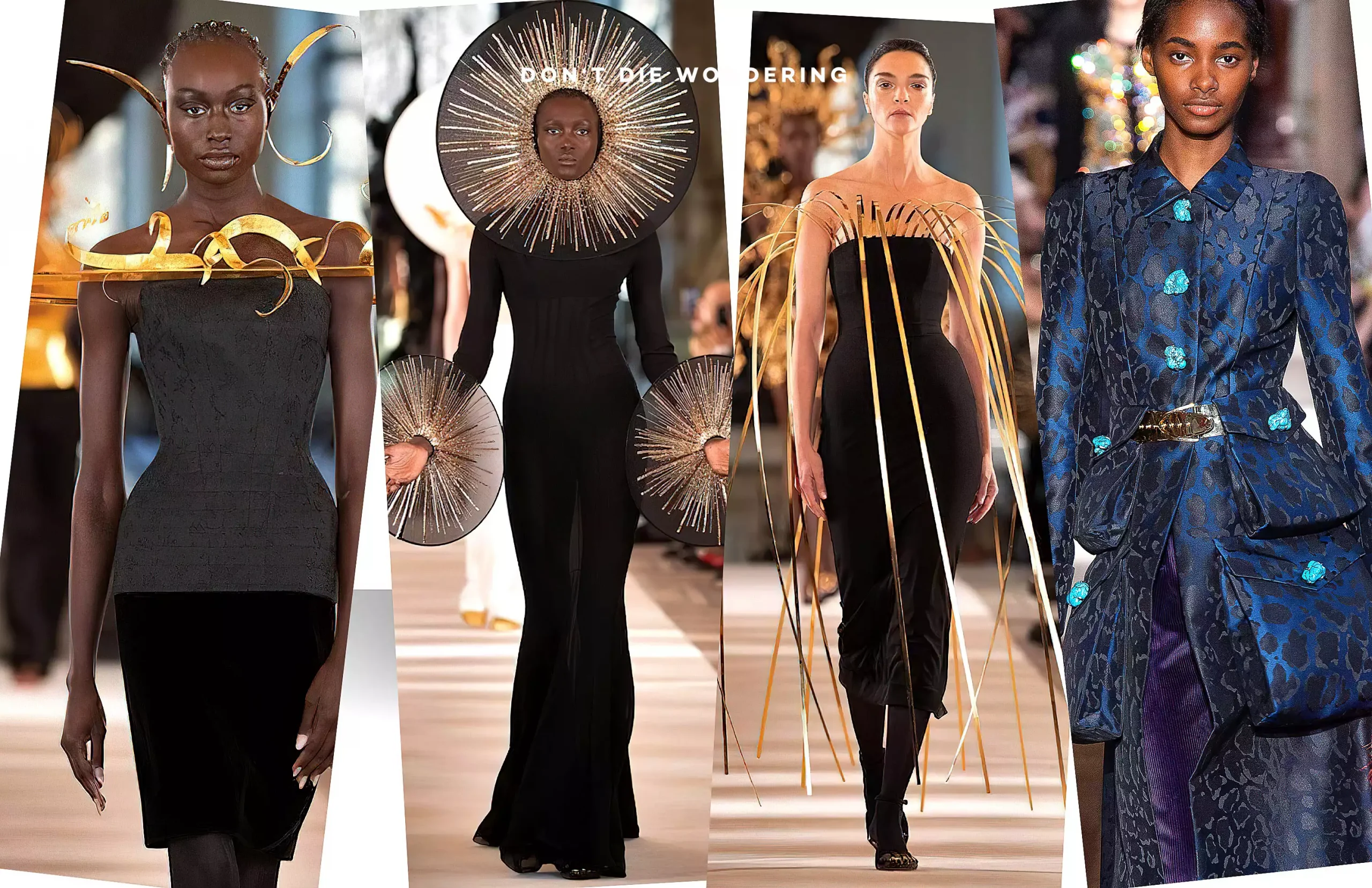 Schiaparelli Returns To The Couture Runway With Archive References and Sci-Fi-Inspired Ensembles