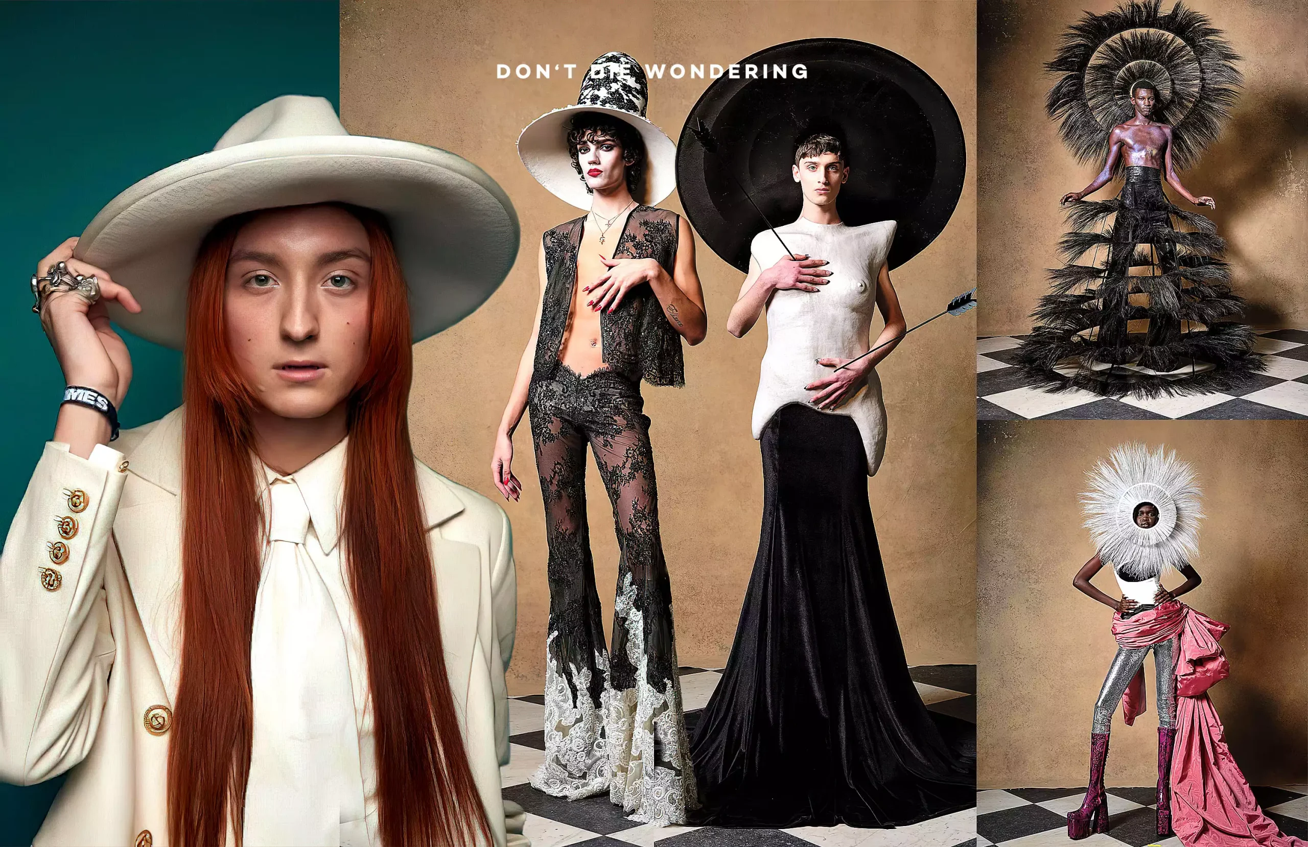 London Fashion Week Begins With Regal Demi-Couture From Harris Reed