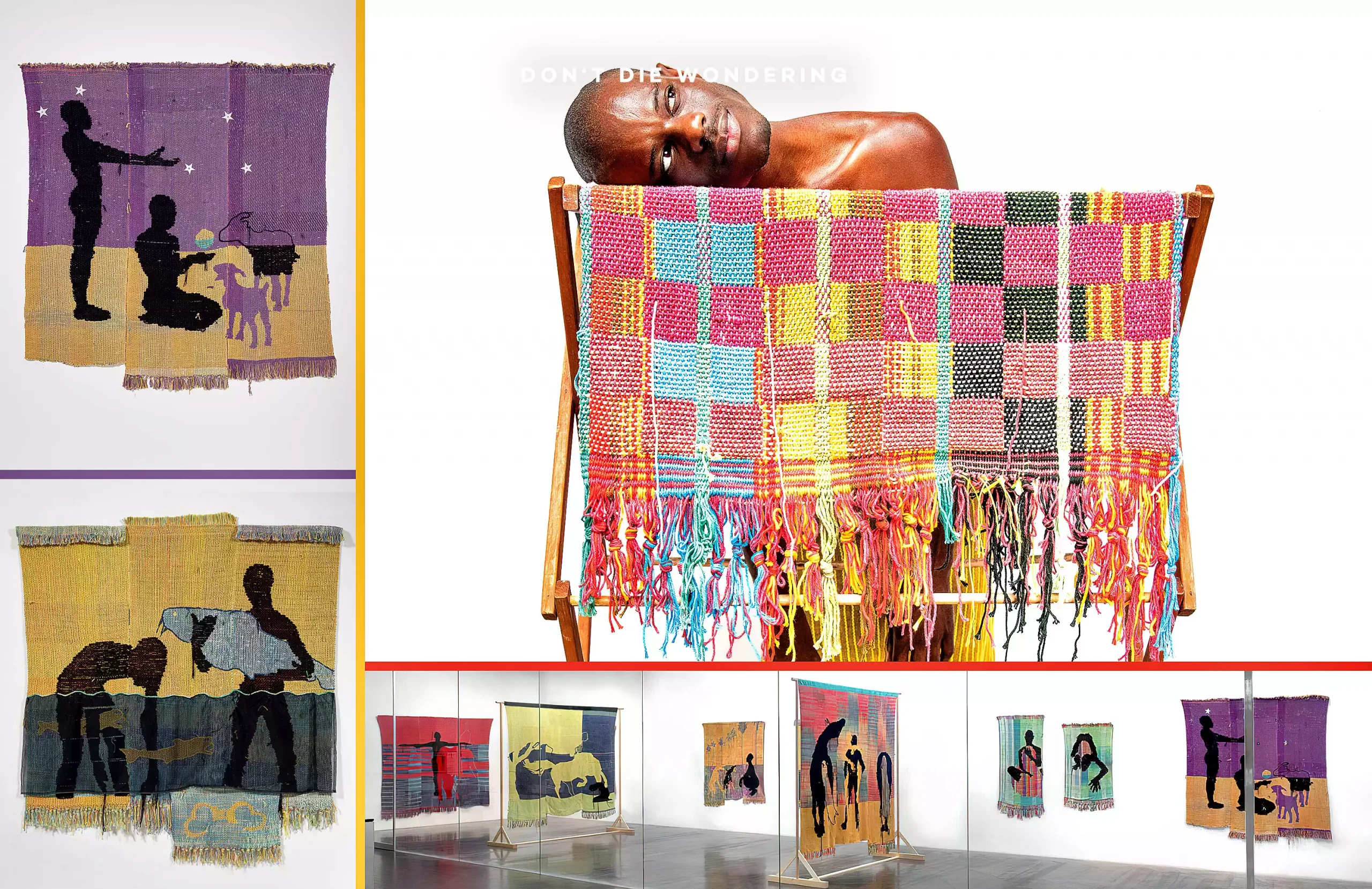How The Visual Artist Diedrick Brackens Is Weaving His Stories Into Art 