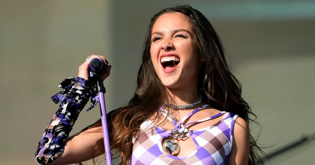 Olicia Rodrigo at Glastonbury's 50th Anniversary