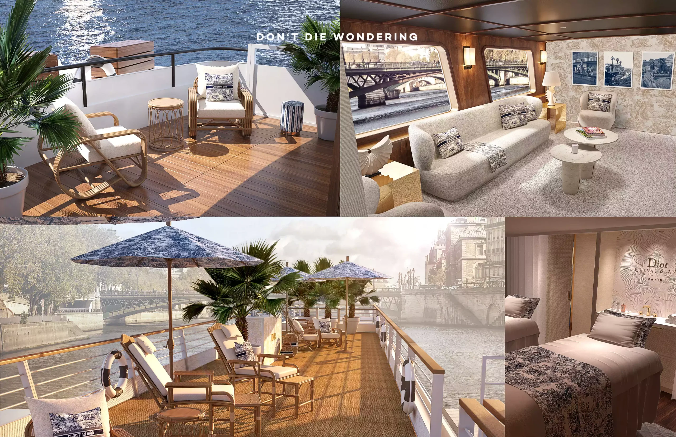 Dior Spa Cheval Blanc Cruise is Dior’s New Venture in Paris