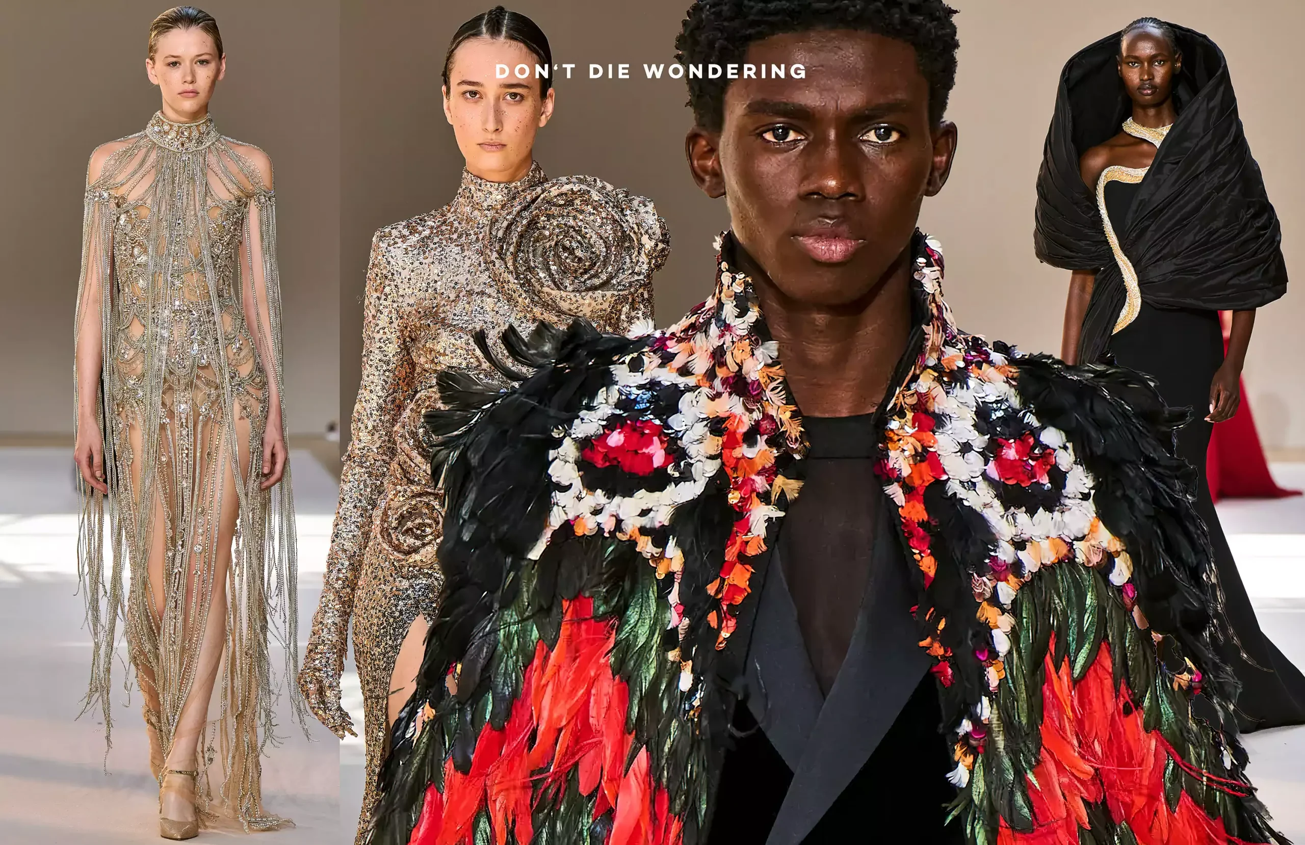 Ellie Saab and the Bejewelled Dresses at Haute Couture