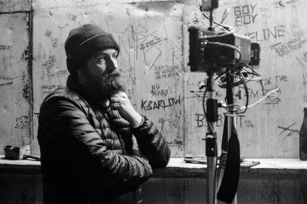 Justin Kurzel filming Nitram