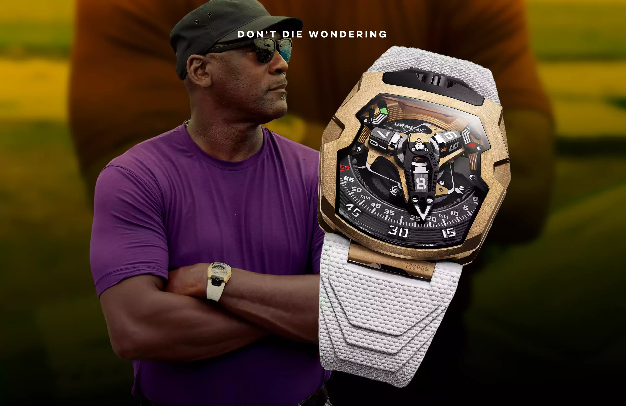 Michael Jordan’s Urwerk UR-220 RG Watch Turned Heads On The Track