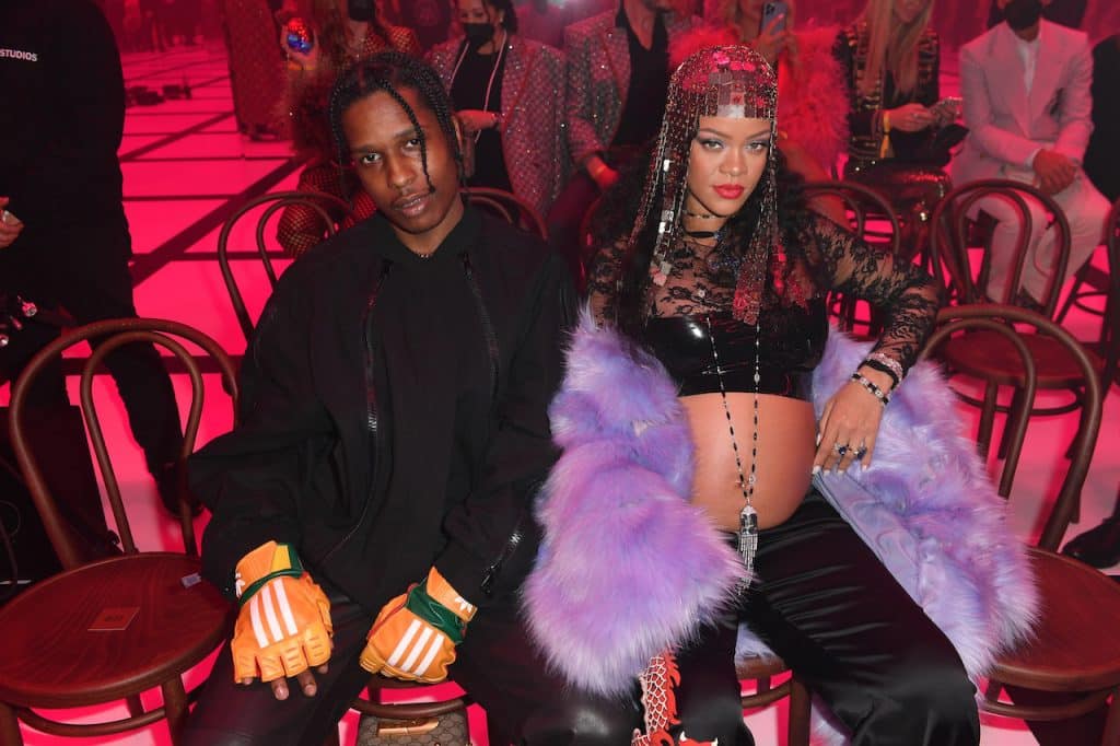 A$AP Rocky and Rihanna