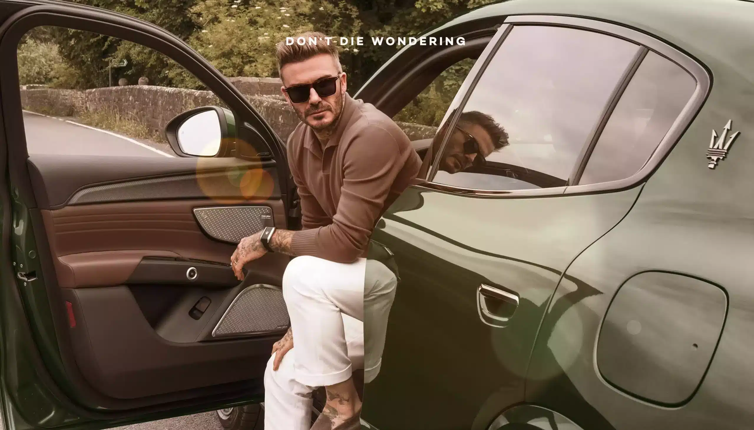 David Beckham Now Designs Maseratis