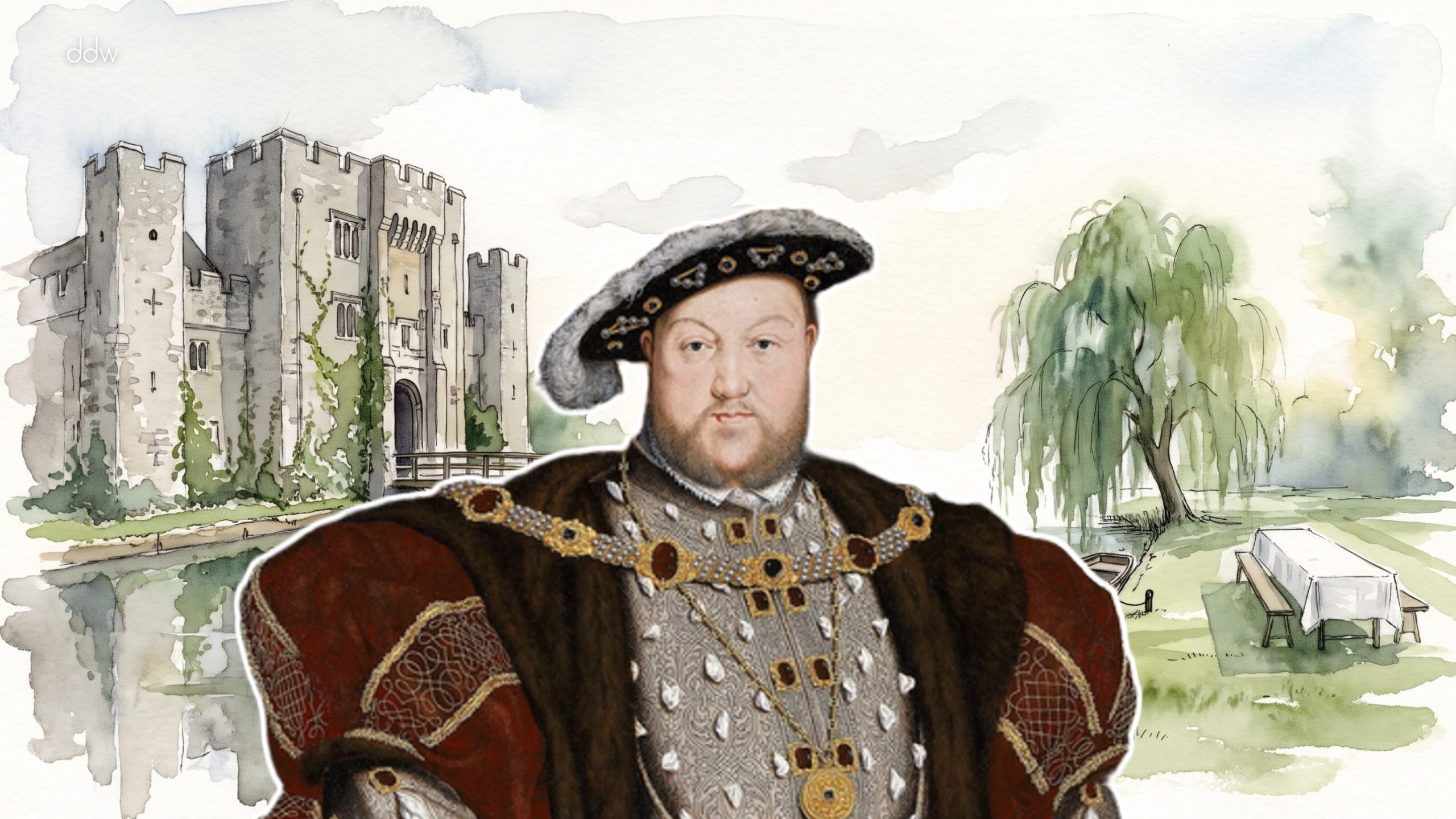 Allington Castle and Hurst Grove