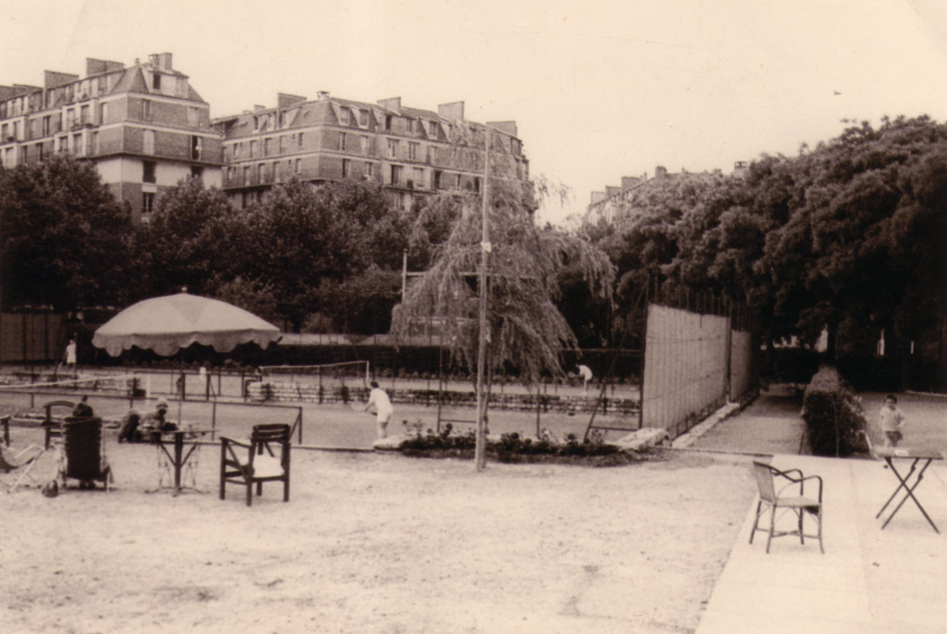 Tennis Club de Paris exterior building