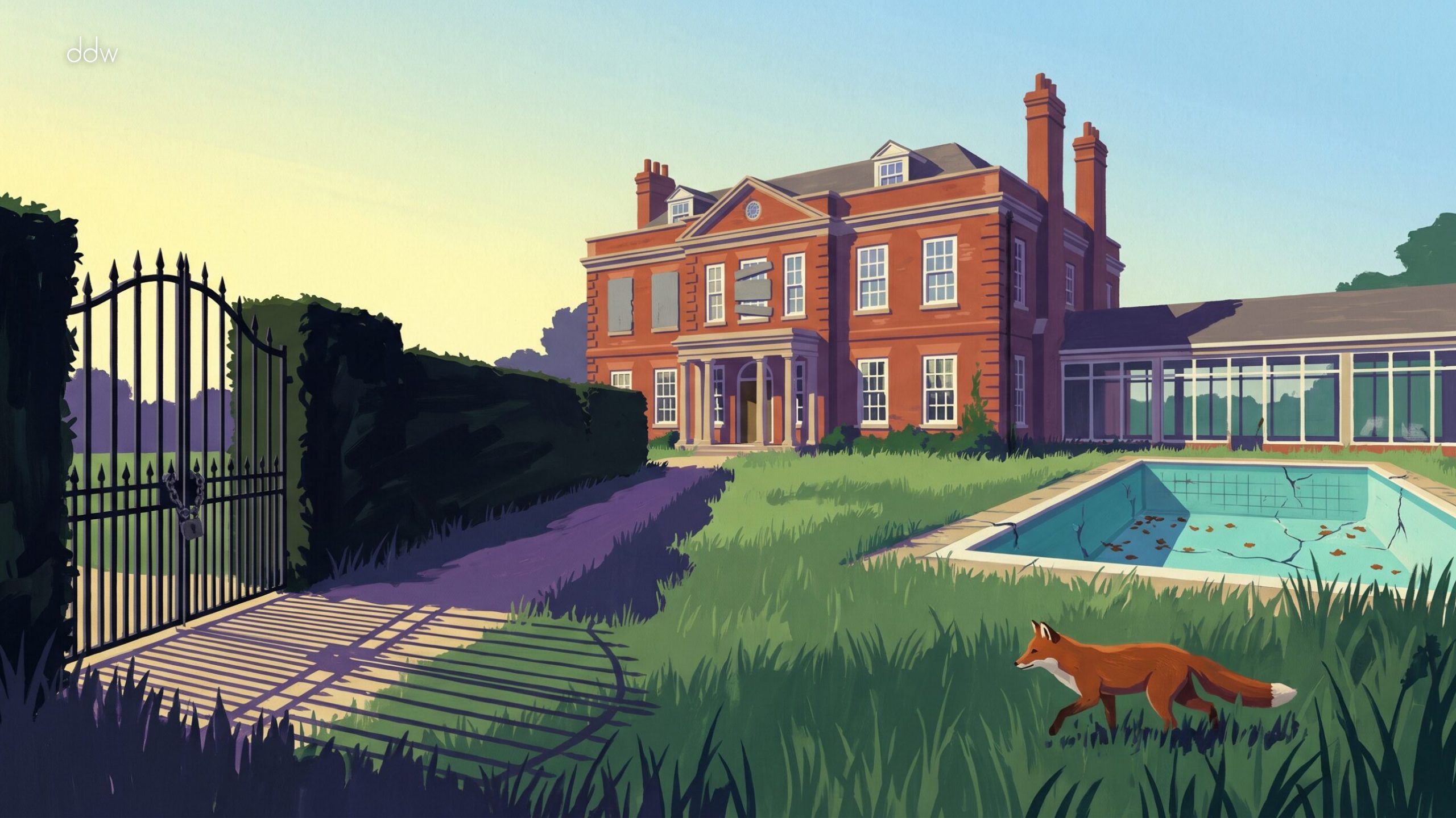 The Gaddafi mansion at 7 Winnington Close, Hampstead Garden Suburb