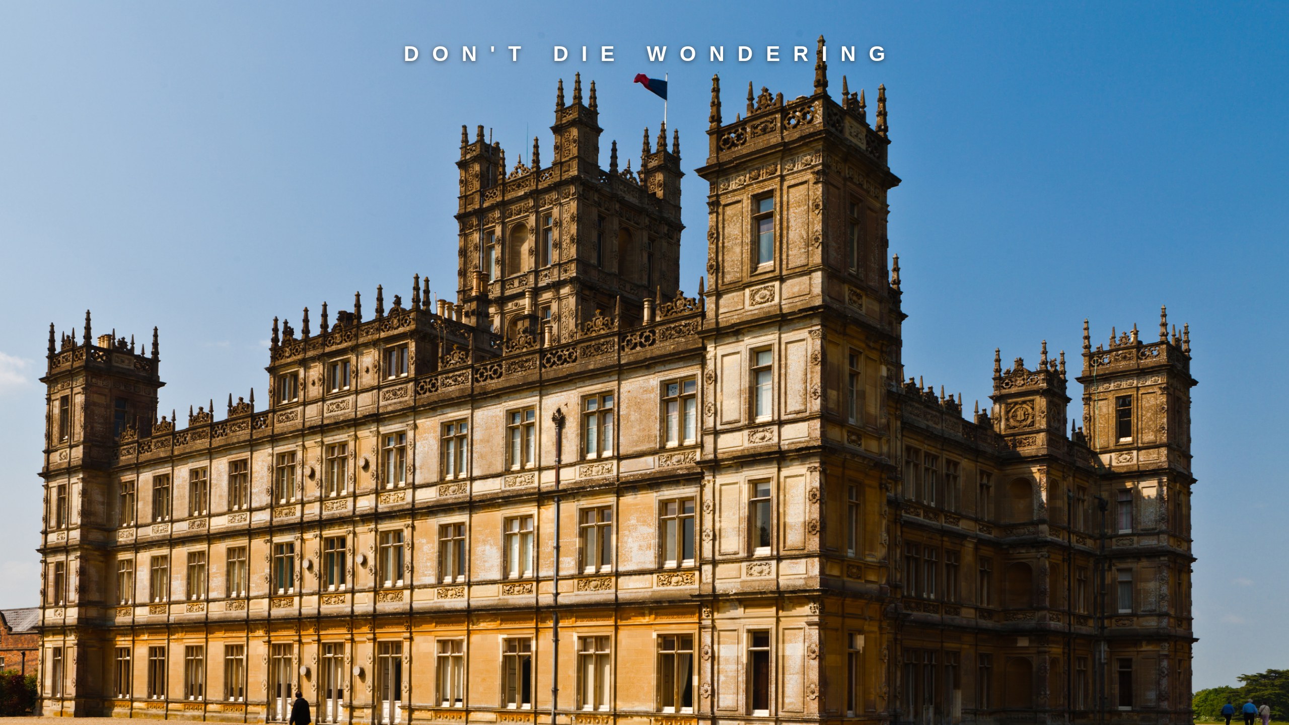 Highclere Castle, Hampshire, seat of the Earls of Carnarvon