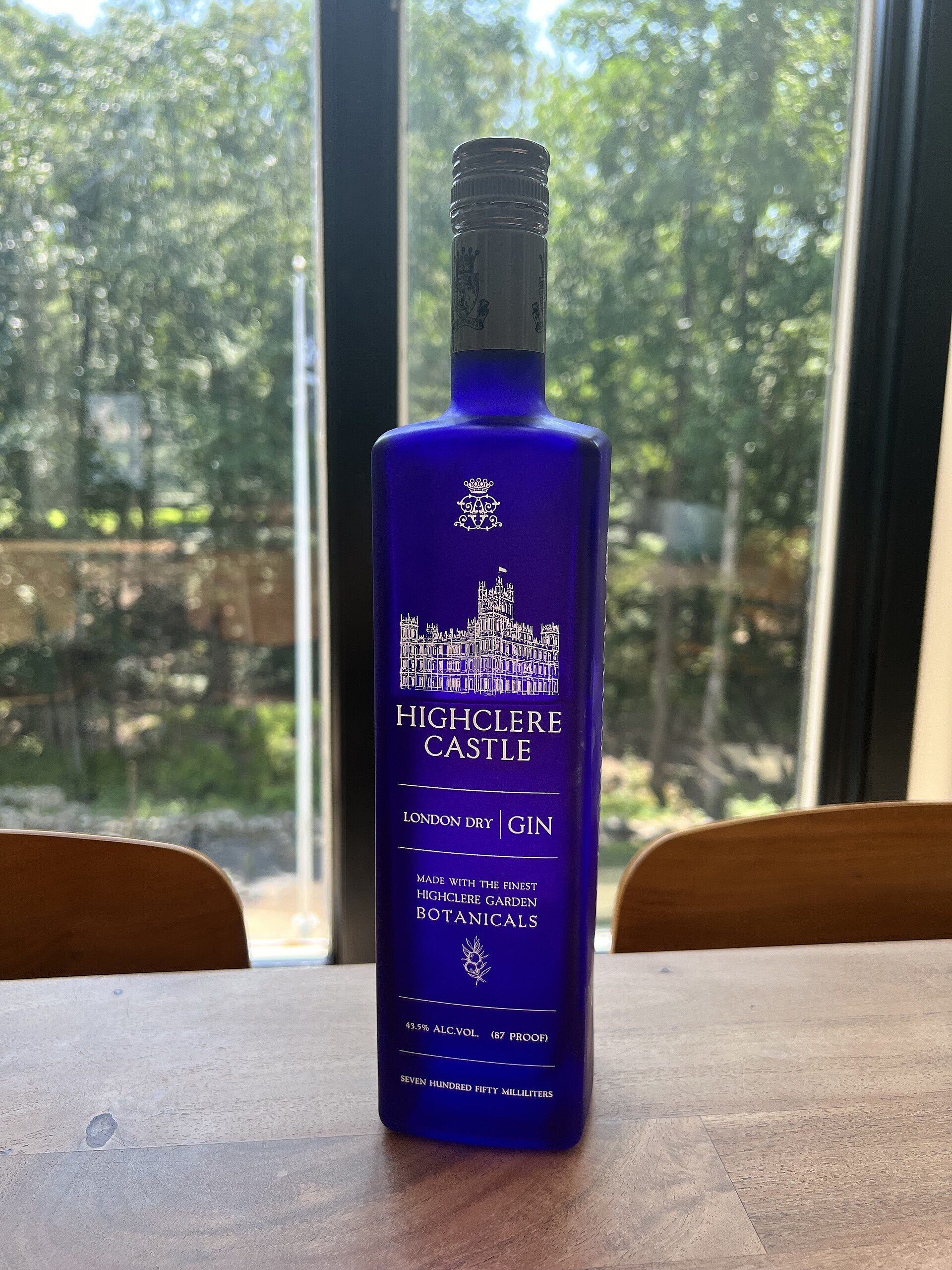 Highclere Castle Gin bottle