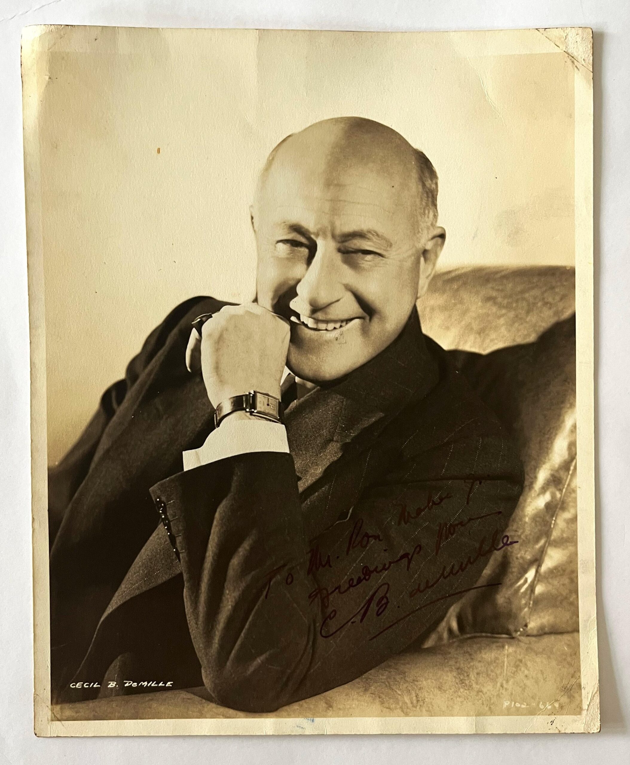 Cecil B. DeMille portrait director