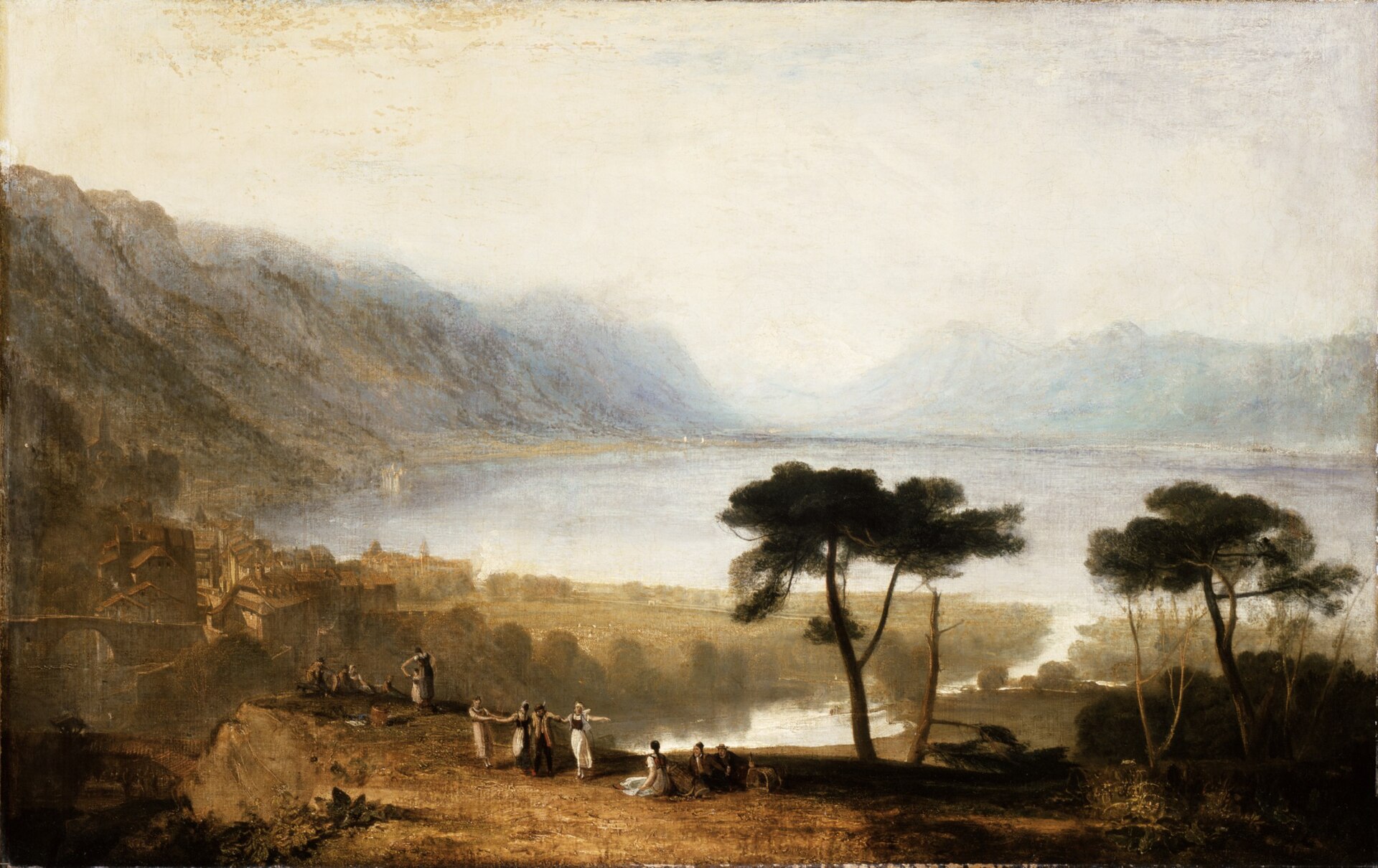 Lake Geneva at Montreux