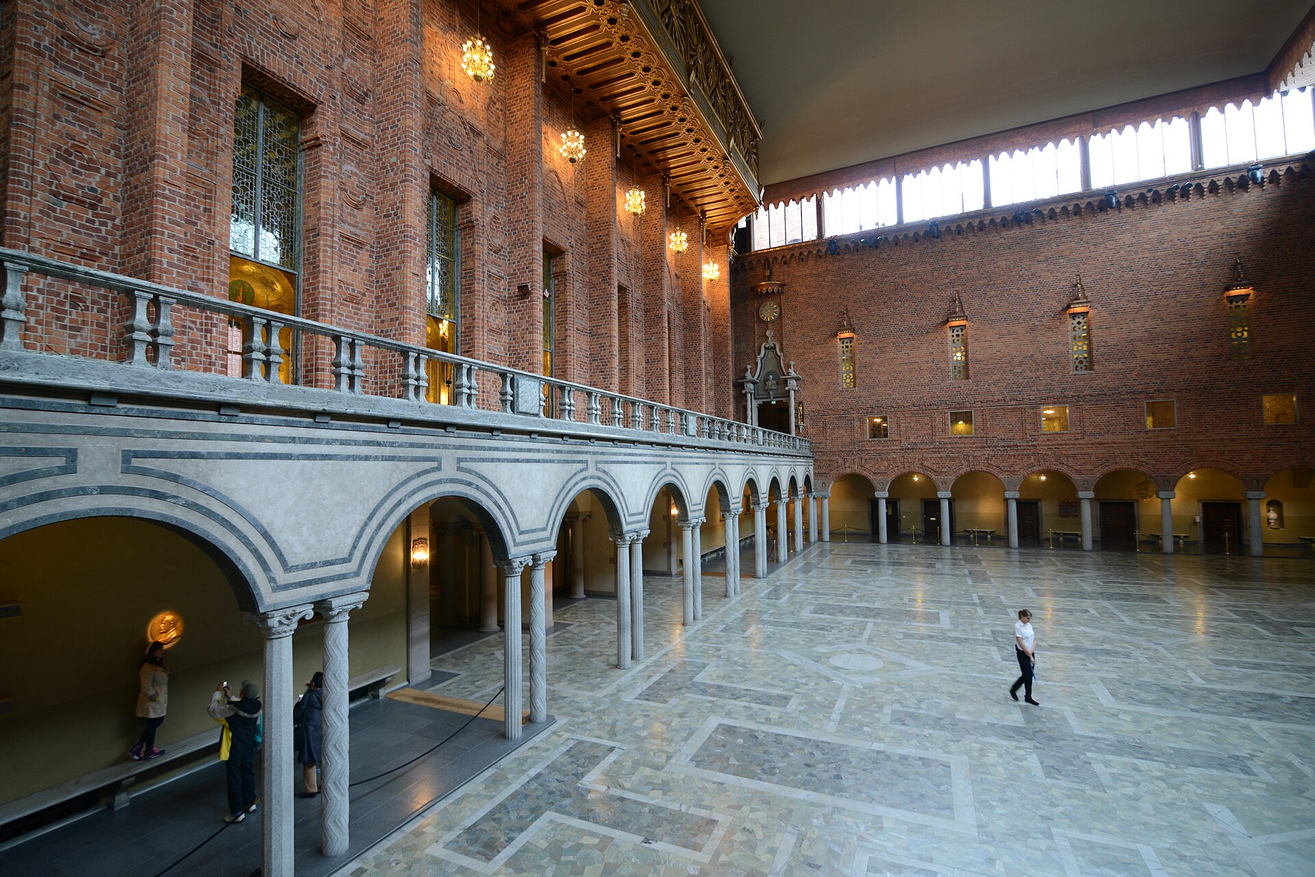 Blue Hall Stockholm City Hall Nobel Banquet