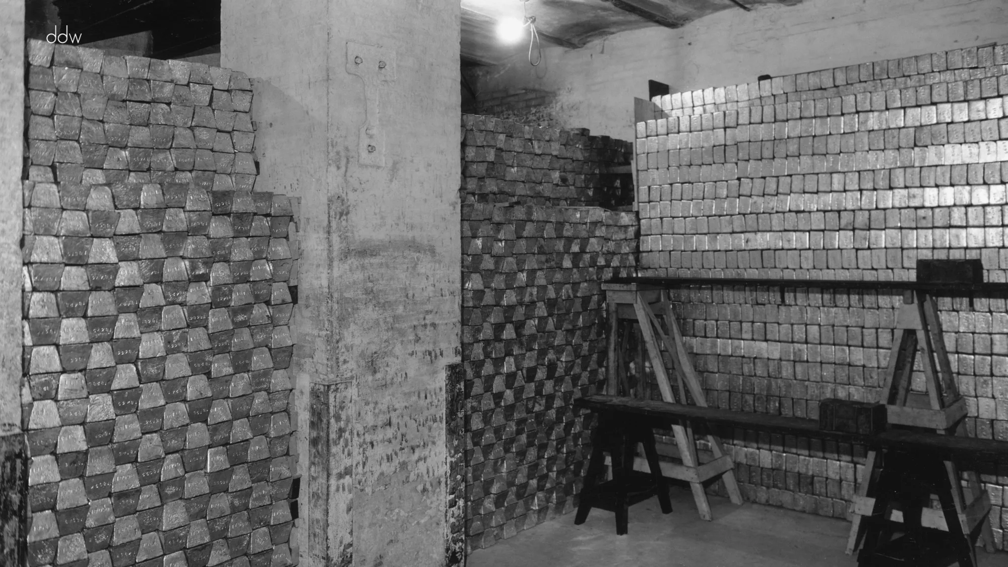 Where the world's gold is stored